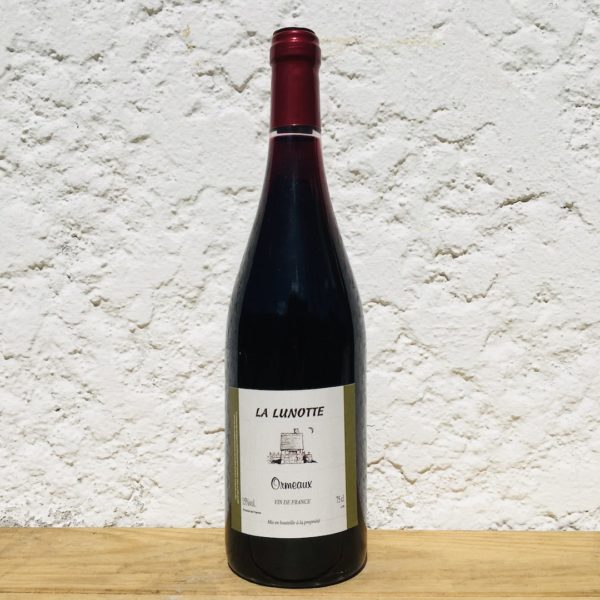 Domaine La Lunotte Ormeaux 2019 sélection vin naturel On s'occupe du Vin