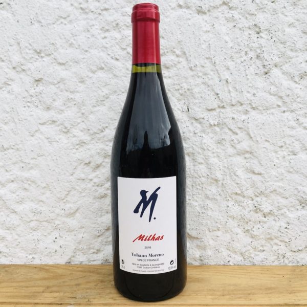 Yohann Moreno Milhas 2018 sélection vins naturels On s'occupe du Vin