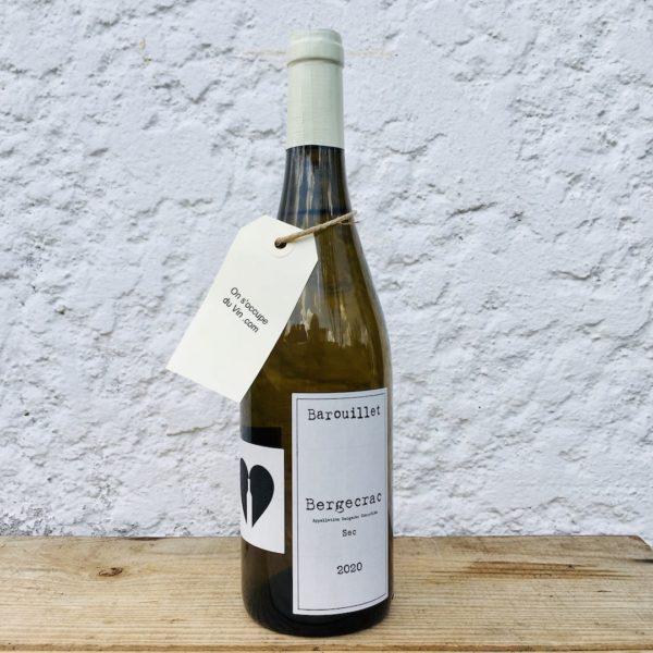 Domaine Barouillet Bergecrac blanc 2020, une sélection On s'occupe du Vin