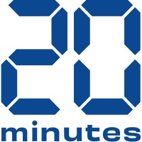 Logo 20 minutes "ils parlent de nous"
